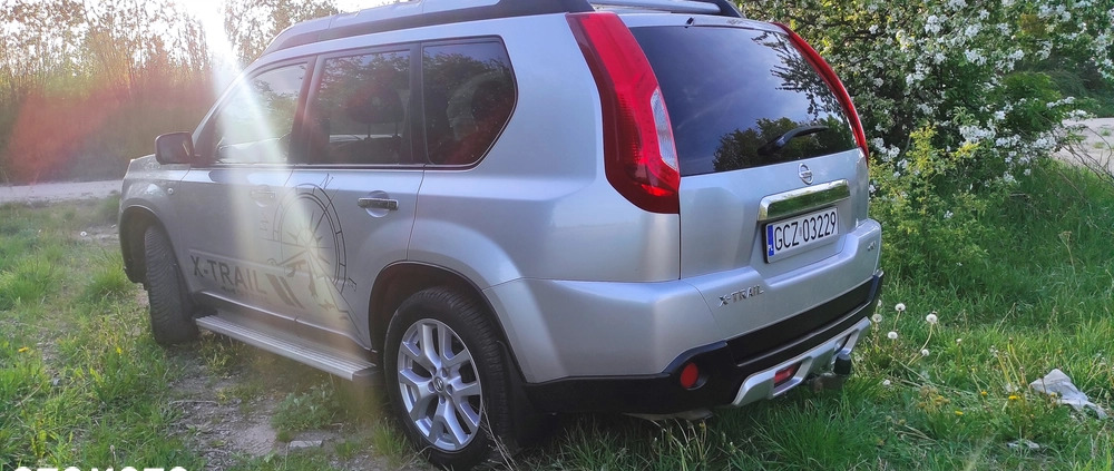 Nissan X-Trail cena 44400 przebieg: 219000, rok produkcji 2013 z Chojnice małe 667